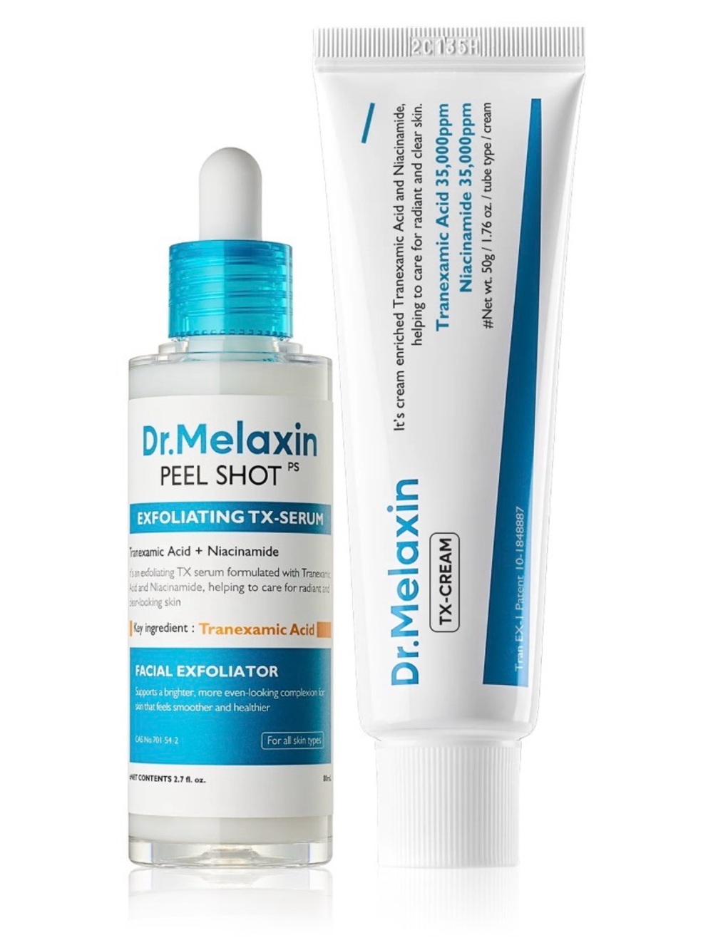 Dr. Melaxin Dark Spot & Uneven Tone Peel Shot TX Duo